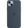 Oryginalne Apple etui silikonowe z MagSafe dla iPhone 14 Plus - niebieski burzowy
