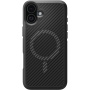 Spigen Matowa, wytrzymała obudowa Core Armor z MagSafe dla iPhone'a 16 - czarna