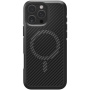 Spigen Matowa, wytrzymała obudowa Core Armor z MagSafe do iPhone'a 16 Pro - czarna