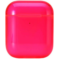 Ochronne opakowanie neonowe do AirPods 1 / 2 - różowy