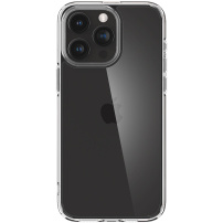 Przezroczysty pokrowiec Spigen Crystal Hybrid dla iPhone 15 Pro - przezroczyste
