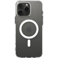 Spigen Przezroczysta obudowa Crystal Hybrid z MagSafe do iPhone'a 16 Pro - przezroczysta