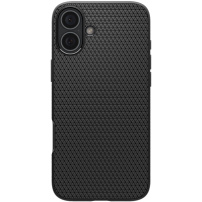 Spigen Etui Liquid Air do iPhone'a 16 Plus - czarne