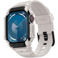 Spigen Rugged Armor Pro super wytrzymałe etui z paskiem do Apple Watch 42mm (Series 10 / 11) - beżowe