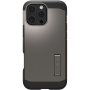Spigen Tough Armor Case ze stojakiem i MagSafe dla iPhone'a 16 Pro - Ciemnoszary