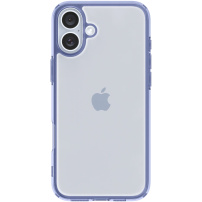 Spigen Ultra Hybrid przezroczyste etui z kolorową ramką do iPhone 16 Plus - niebieski