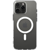 Spigen Przezroczysta obudowa Ultra Hybrid w kolorze białym MagSafe do iPhone'a 16 Pro - przezroczysta