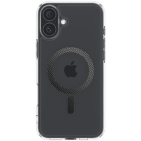 Spigen Przezroczyste etui Ultra Hybrid z MagSafe wzorem włókna węglowego do iPhone'a 16 - przezroczyste