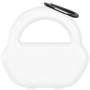 Ochronny półprzezroczysty pokrowiec z karabińczykiem do AirPods Max 1 / 2 - biały