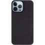 Etui Tactical Aramid z wzorem włókna węglowego i MagSafe do iPhone’a 13 Pro Max - ciemnoszary