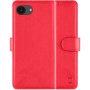 Tactical Field Notes etui z klapką do iPhone 16e / 17e - czerwone