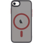 Tactical Przezroczysta obudowa Hyperstealth 2.0 z MagSafe do iPhone'a 7 / 8 / SE (2020/2022) - czarno-czerwona