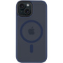 Etui przezroczyste Tactical Hyperstealth z MagSafe do iPhone’a 15 - ciemnoniebieski