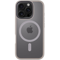 Tactical Przezroczysta obudowa Hyperstealth z MagSafe dla iPhone'a 16 Pro - szara