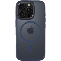 Tactical Przezroczysta obudowa Hyperstealth z MagSafe dla iPhone'a 16 Pro - granatowa