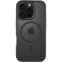 Tactical Przezroczysta obudowa Hyperstealth z MagSafe dla iPhone'a 16 Pro - Ciemnoszara