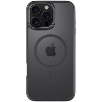 Tactical Przezroczysta obudowa Hyperstealth z MagSafe dla iPhone'a 16 Pro Max - Ciemnoszara