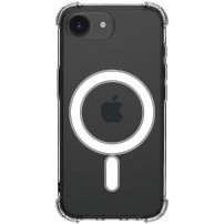 Tactical MagForce Plyo przezroczyste etui ze wzmocnionymi narożnikami i MagSafe do iPhone 16e / 17e - przezroczyste