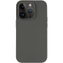 Tactical Aksamitna silikonowa obudowa Smoothie z MagSafe dla iPhone'a 14 Pro - Ciemnozielona