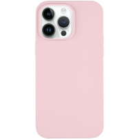 Tactical Aksamitne silikonowe etui na smoothie z MagSafe dla iPhone'a 14 Pro Max - Jasnoróżowy