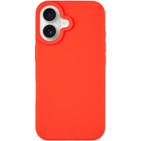 Tactical Aksamitne silikonowe etui na smoothie z MagSafe dla iPhone'a 16 - Chilli