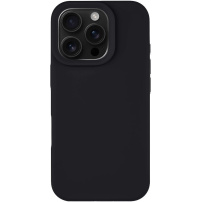 Tactical Aksamitna silikonowa obudowa Smoothie z MagSafe do iPhone'a 16 Pro - czarna