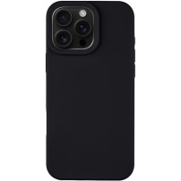 Tactical Aksamitna silikonowa obudowa Smoothie z MagSafe do iPhone'a 16 Pro Max - czarna