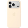 Oryginalne Apple silikonowe etui z MagSafe do iPhone 17 Pro - waniliowe
