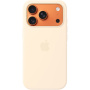 Oryginalne Apple silikonowe etui z MagSafe do iPhone 17 Pro - waniliowe