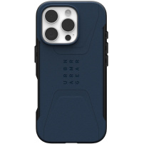 UAG Wytrzymała obudowa Civilian z MagSafe do iPhone'a 16 Pro - Ciemnoniebieski