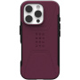 UAG Civilian Rugged Cover z MagSafe do iPhone'a 16 Pro Max - Burgund