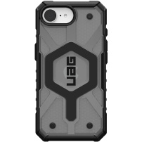UAG Pathfinder Clear ekstremalnie wytrzymałe etui z MagSafe do iPhone 16e / 17e - szary