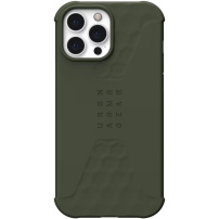 UAG Standard Issue trwałe etui silikonowe do iPhone 13 Pro Max - oliwkowe