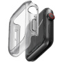UNIQ Garde Hybrid etui z ochroną wyświetlacza do Apple Watch 46mm - dymne