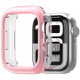 DUX DUCIS Etui w kolorze moro do zegarka Apple 46 mm - różowe