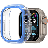 DUX DUCIS Etui w kolorze moro do Apple zegarka Ultra 49 mm - niebieskie