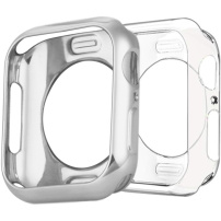 Dux Ducis etui ochronne na Apple Watch 44mm - srebrne