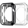 Etui ochronne Dux Ducis z miękkiego tworzywa na Apple Watch 38mm - czarne