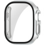 Metalowa obudowa ENKAY z hartowanym szkłem dla Apple Watch Ultra 49 mm - srebrny