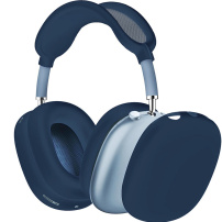 XDcase 3w1 silikonowe etui do AirPods Max 1 / 2 - ciemnoniebieski