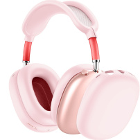 XDcase 3w1 silikonowe etui do AirPods Max 1 / 2 - różowe