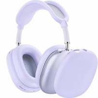 XDcase 3w1 silikonowe etui do AirPods Max 1 / 2 - fioletowy