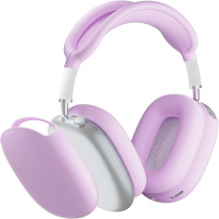 4w1 silikonowe etui do AirPods Max 1 / 2 - fioletowe