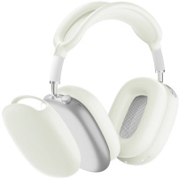 4w1 silikonowe etui do AirPods Max 1 / 2 - białe świecące w ciemności