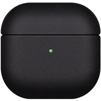 Ochronne skórzane etui do AirPods 4 / 5 - czarne