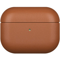 Ochronne skórzane etui do AirPods Pro - brązowe