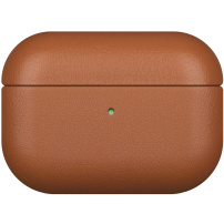 Ochronne skórzane etui do AirPods Pro 2 - brązowe