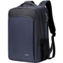 COOLBELL CB-8308 plecak z zewnętrznym portem USB i blokadą zamków na iPad / MacBook do 17" - ciemnoniebieski
