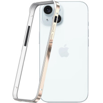 Ramka ochronna do iPhone 14 Pro Max / 15 Plus - złota