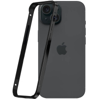 Ramka ochronna do iPhone 14 Pro Max / 15 Plus - czarna